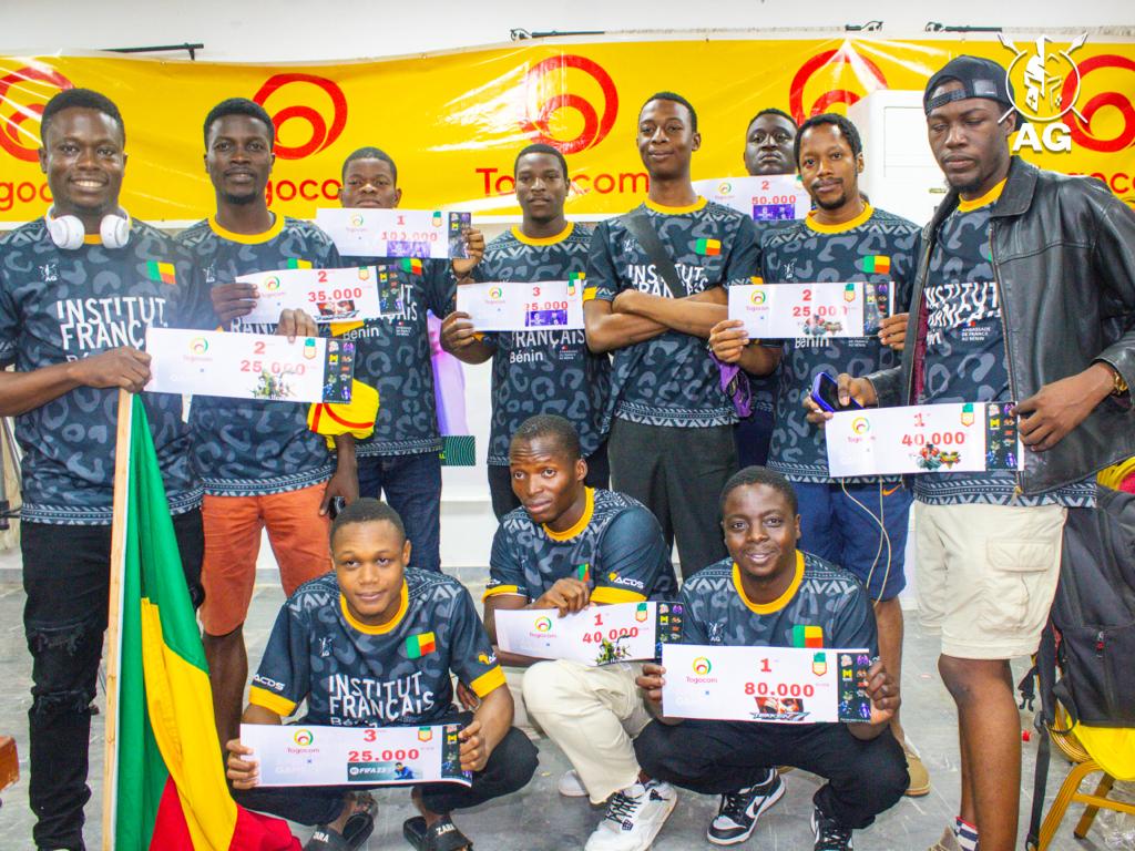 La délégation béninoise AfriGamers primée au tournoi Africa Game On.