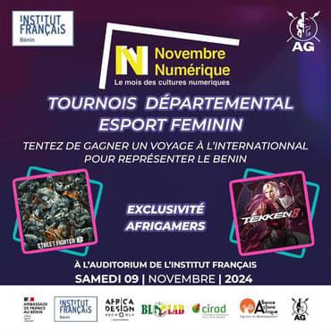 AFRIGAMERS IFB NOVEMBRE NUMERIQUE 2024