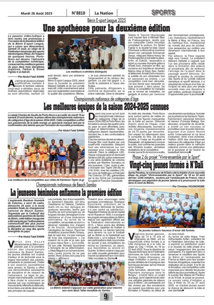 AFRIGAMERS - BENIN ESPORT LEAGUE 2025