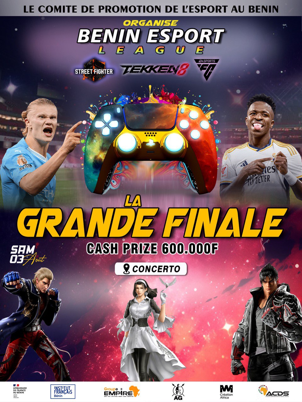 BENIN ESPORT LEAGUE 2024 – GRANDE FINALE