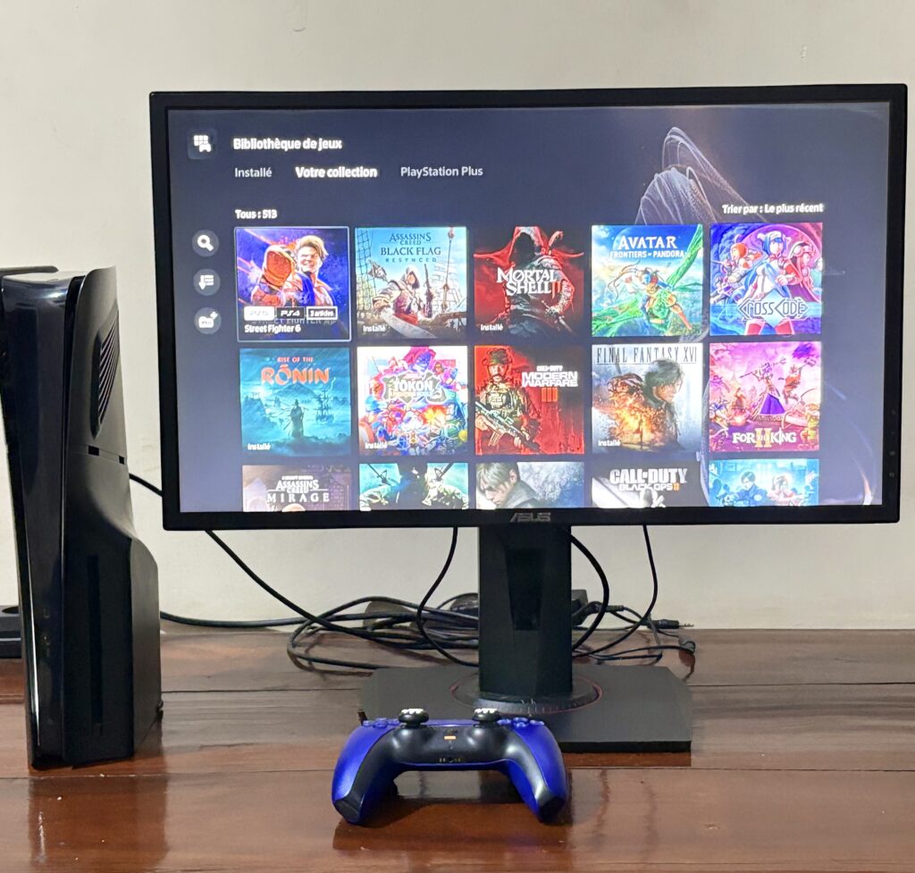 Gameur Playstation au Bénin