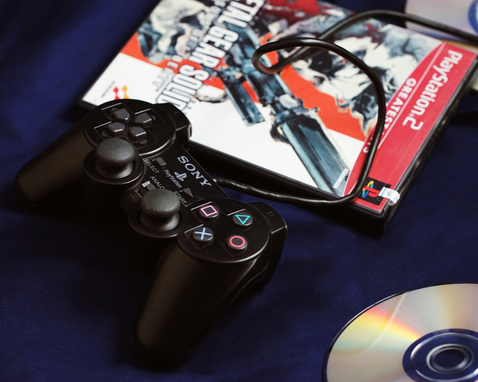 console et disque Playstation