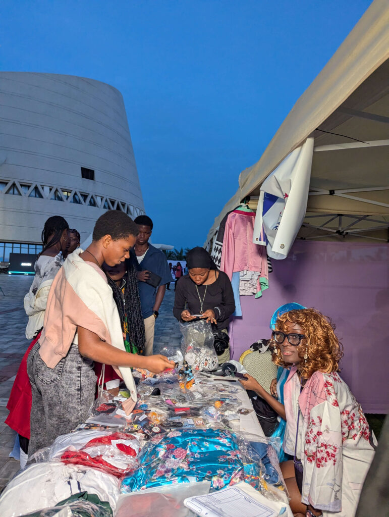 Le village otaku au BENIN FESTIVAL COMICS