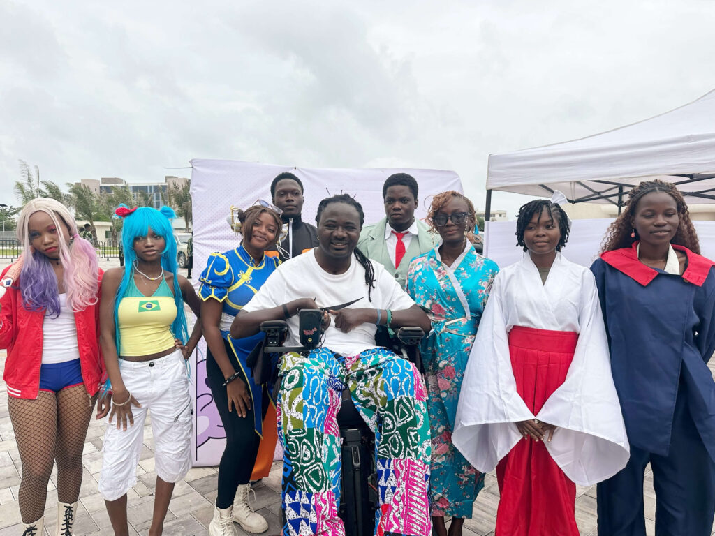Le village otaku au BENIN FESTIVAL COMICS