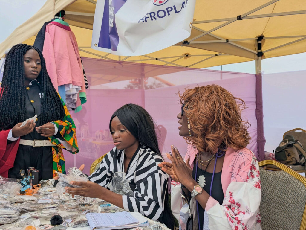 Le village otaku au BENIN FESTIVAL COMICS