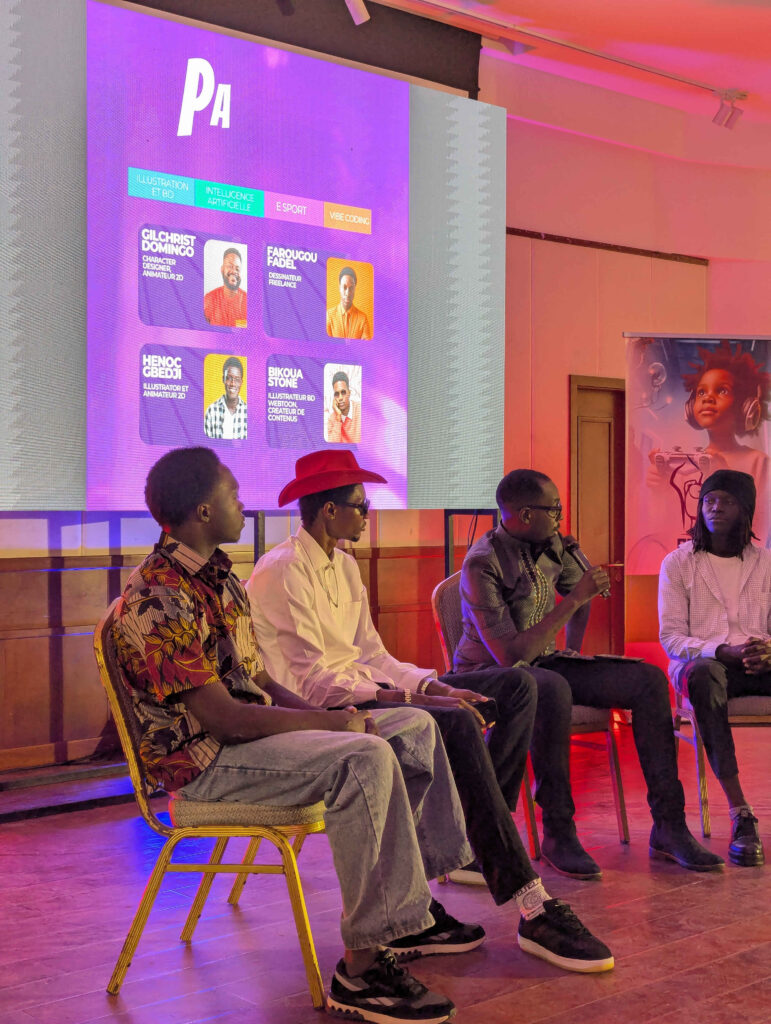 Panel 1 du Bénin Festival Comics